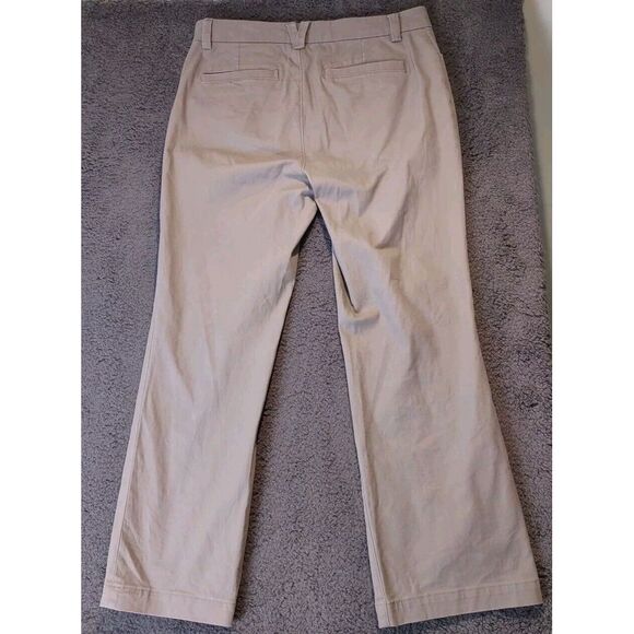 Duluth Trading Women's Workday Warrior Chino Trousers Moss Green 8 x 29 (28) - Picture 2 of 6